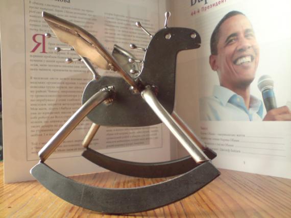 Pegasus on the Obama-Ball