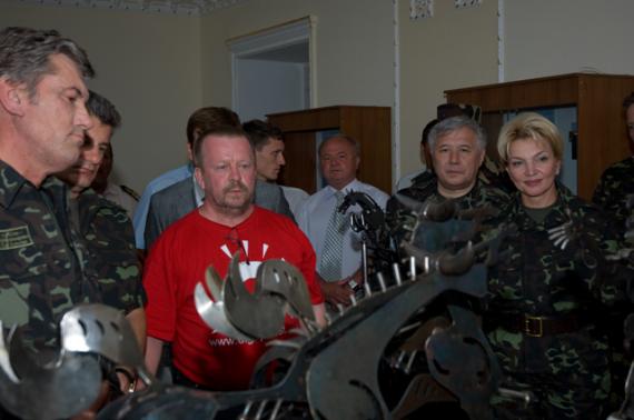 Exhibition on the Zmeiniy Island